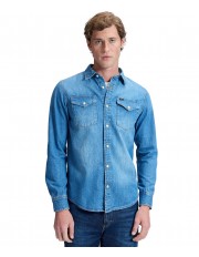 Koszula Lee REGULAR SHIRT 112376581 Blue Dusk