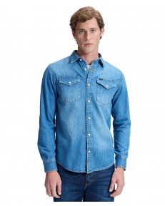 Koszula Lee REGULAR SHIRT 112376581 Blue Dusk