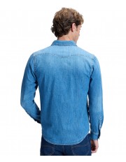 Koszula Lee REGULAR SHIRT 112376581 Blue Dusk