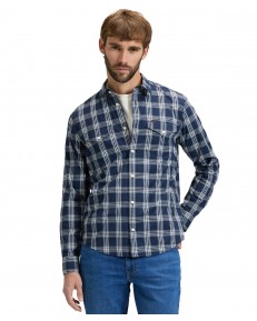 Koszula Lee REGULAR SHIRT 112376590 Mood Indigo Plaid