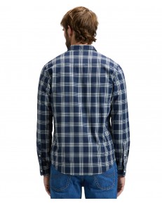 Koszula Lee REGULAR SHIRT 112376590 Mood Indigo Plaid