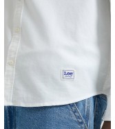 Koszula Lee WORKWEAR RELAXED NO POCKET BUTTON DOWN 112376595 Bright White