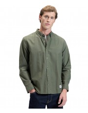 Koszula Lee WORKWEAR RELAXED NO POCKET BUTTON DOWN 112376598 Oak Moss