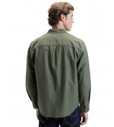Koszula Lee WORKWEAR RELAXED NO POCKET BUTTON DOWN 112376598 Oak Moss