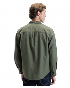 Koszula Lee WORKWEAR RELAXED NO POCKET BUTTON DOWN 112376598 Oak Moss