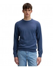 Sweter Lee CLEAN RAGLAN SWEATER 112376921 Academy Blue