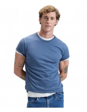 T-shirt Lee TWIN PACK CREW 112376923 Academy Blue/Natural