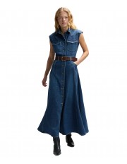 Sukienka Lee MAXI WESTERN DRESS 112376938 Dark Magic