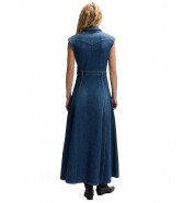 Sukienka Lee MAXI WESTERN DRESS 112376938 Dark Magic