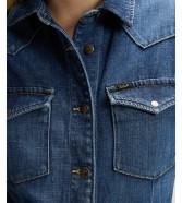 Sukienka Lee MAXI WESTERN DRESS 112376938 Dark Magic