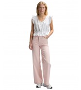 Koszula Lee RUFFLE SLEEVE SHIRT 112376975 Bright White