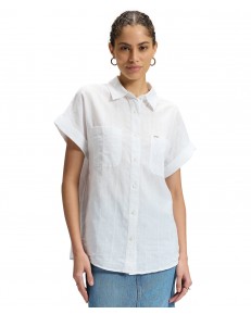 Koszula Lee SS LOOSE UTILITY SHIRT 112376977 Bright White