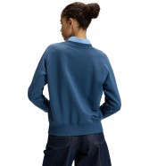 Bluza Lee RAGLAN CREW SWS 112376981 Academy Blue