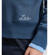 Bluza Lee RAGLAN CREW SWS 112376981 Academy Blue