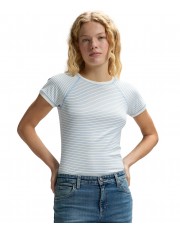 T-shirt Lee BABY TEE 112376986 Halogen Stripe