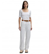 T-shirt Lee SS SQUARED NECK 112377002 Bright White