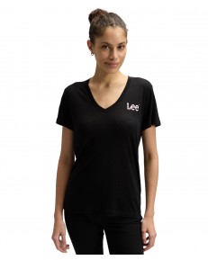 T-shirt Lee V NECK TEE 112377019 Black