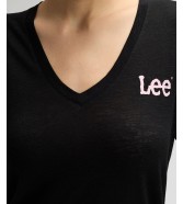T-shirt Lee V NECK TEE 112377019 Black