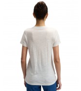 T-shirt Lee V NECK TEE 112377020 Ecru