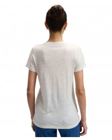 T-shirt Lee V NECK TEE 112377020 Ecru