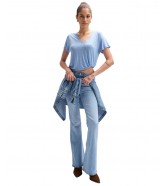 T-shirt Lee V NECK TEE 112377023 Halogen