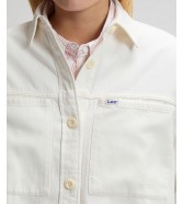 Koszula Lee UTILITY OVERSHIRT 112377053 Powder White