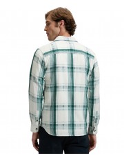 Koszula Lee LEESURE SHIRT 112377248 Algae Plaid