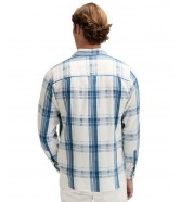 Koszula Lee LEESURE SHIRT 112377249 Deep Sea Plaid
