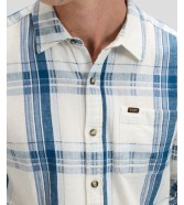 Koszula Lee LEESURE SHIRT 112377249 Deep Sea Plaid