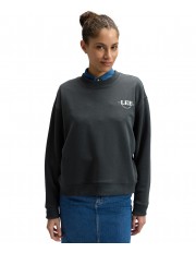 Bluza Lee LOGO SWS 112377768 Washed Black
