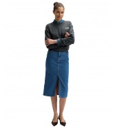 Bluza Lee LOGO SWS 112377768 Washed Black