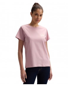 T-shirt Lee LOGO POCKET TEE 112377777 Soft Mauve
