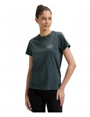 T-shirt Lee LOGO POCKET TEE 112377778 Washed Black