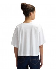 T-shirt Lee CROPPED TEE 112377781 Bright White