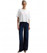 T-shirt Lee CROPPED TEE 112377781 Bright White