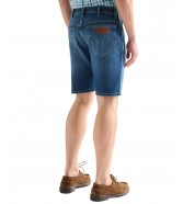 Szorty Wrangler Texas Short 112377789 Stormforge Blue