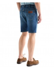 Szorty Wrangler Texas Short 112377789 Stormforge Blue