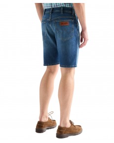 Szorty Wrangler Texas Short 112377789 Stormforge Blue