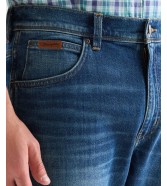 Szorty Wrangler Texas Short 112377789 Stormforge Blue