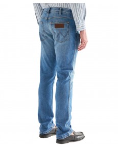 Jeansy Wrangler Greensboro 112377801 Harbor Blue
