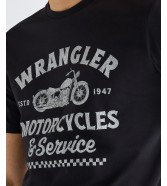 T-shirt Wrangler AMERICANA TEE 112377950 Black