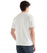 T-shirt Wrangler AMERICANA TEE 112377951 Worn White