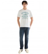 T-shirt Wrangler AMERICANA TEE 112377951 Worn White