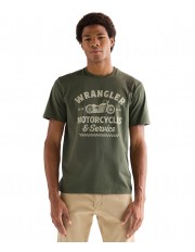 T-shirt Wrangler AMERICANA TEE 112377954 Deep Depths