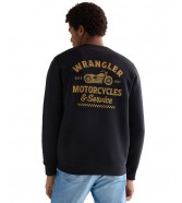 Bluza Wrangler AMERICANA CREW 112377980 Black