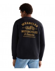 Bluza Wrangler AMERICANA CREW 112377980 Black