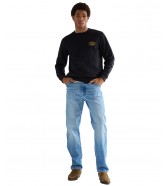 Bluza Wrangler AMERICANA CREW 112377980 Black