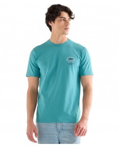 T-shirt Wrangler SMALL AMERICANA TEE 112377983 Brittany Blue