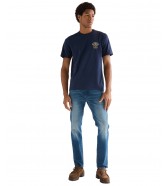 T-shirt Wrangler SMALL AMERICANA TEE 112377984 Navy
