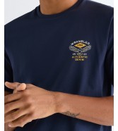 T-shirt Wrangler SMALL AMERICANA TEE 112377984 Navy